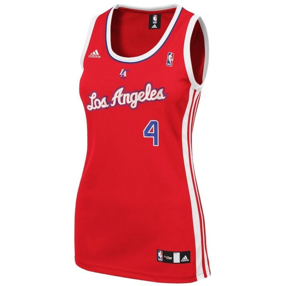 JJ Redick #4 Los Angeles Clippers NBA adidas Red Replica Jersey Women's SMALL